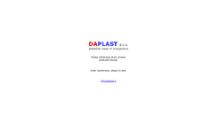 Desktop Screenshot of daplast.si